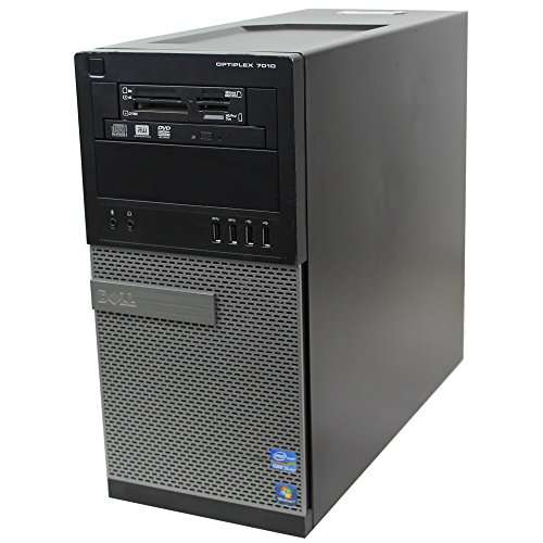Dell OptiPlex 7010 Minitower Desktop PC - Intel Core i5-3470, 3.2GHz, 8GB, 1TB, DVD, Windows 10 Professional