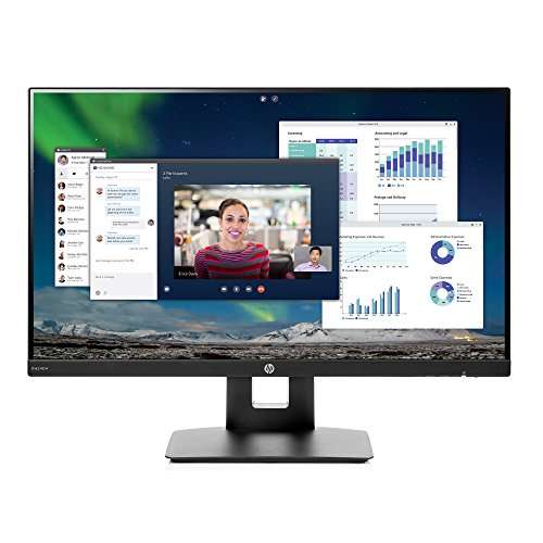 HP 23.8-inch FHD IPS Monitor with Tilt/Height Adjustment and Built-in Speakers